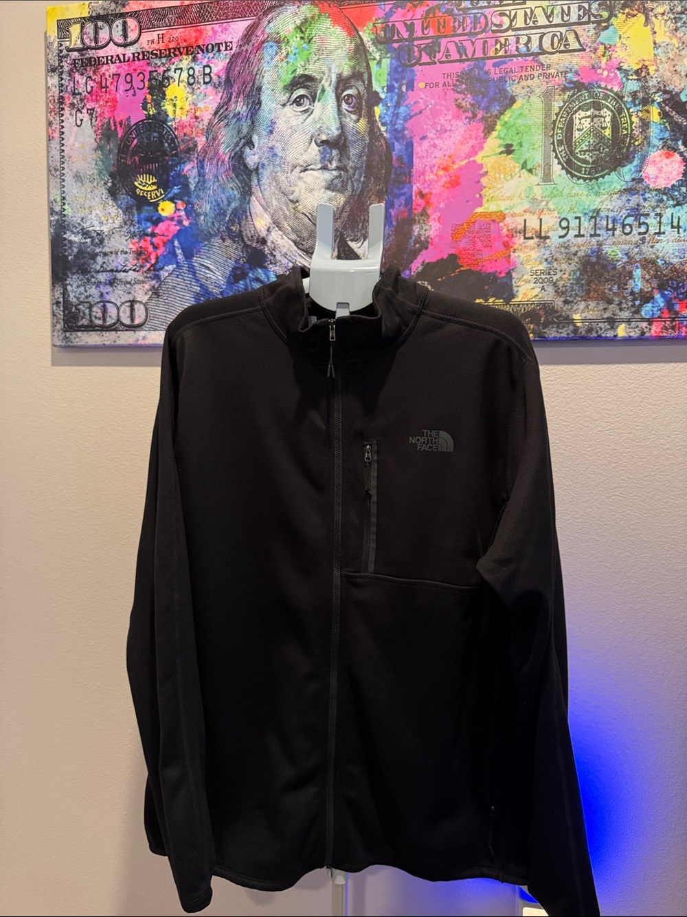 The North Face Black Performance Full-Zip Jacket